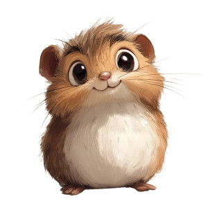 Cartoon Capibara Cute Vinyl Car Decal Sticker – Waterproof & UV-Resistant 4.0"