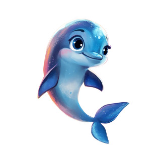 Cartoon Cute Dolphin Vinyl Car Decal Sticker – Waterproof & UV-Resistant 4.0" Cartoon Cute Dolphin Vinyl Car Decal Sticker – Waterproof & UV-Resistant 4.0"