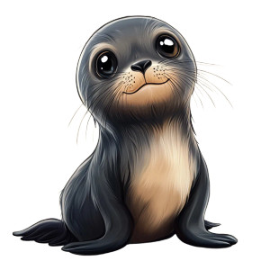 Cartoon Fur Seal Baby Vinyl Car Decal Sticker – Waterproof & UV-Resistant 4.0" Cartoon Fur Seal Baby Vinyl Car Decal Sticker – Waterproof & UV-Resistant 4.0"