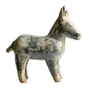 Ceramic Donkey Side Vinyl Car Decal Sticker – Waterproof & UV-Resistant 4.0"