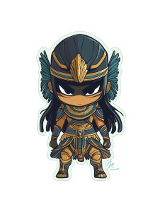 Chibi Horus Sticker Vinyl Car Decal Sticker – Waterproof & UV-Resistant 4.0" Chibi Horus Sticker Vinyl Car Decal Sticker – Waterproof & UV-Resistant 4.0"
