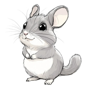 Chinchilla Cartoon Base Vinyl Car Decal Sticker – Waterproof & UV-Resistant 4.0" Chinchilla Cartoon Base Vinyl Car Decal Sticker – Waterproof & UV-Resistant 4.0"