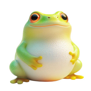 Chubby Cute Frog Fantasy Vinyl Car Decal Sticker – Waterproof & UV-Resistant 4.0" Chubby Cute Frog Fantasy Vinyl Car Decal Sticker – Waterproof & UV-Resistant 4.0"