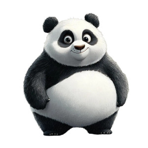 Chubby Cute Panda Vinyl Car Decal Sticker – Waterproof & UV-Resistant 4.0" Chubby Cute Panda Vinyl Car Decal Sticker – Waterproof & UV-Resistant 4.0"