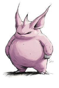 Clefable Akira Toriyama Vinyl Car Decal Sticker – Waterproof & UV-Resistant 4.0"