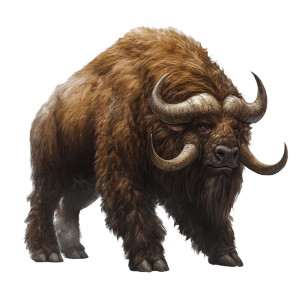 Colossal Beast Bison Elephant Vinyl Car Decal Sticker – Waterproof & UV-Resistant 4.0"