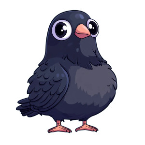 Crypto Pigeon Happy Vinyl Car Decal Sticker – Waterproof & UV-Resistant 4.0"