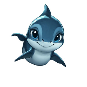 Cute Anthro Shark Toon Vinyl Car Decal Sticker – Waterproof & UV-Resistant 4.0" Cute Anthro Shark Toon Vinyl Car Decal Sticker – Waterproof & UV-Resistant 4.0"