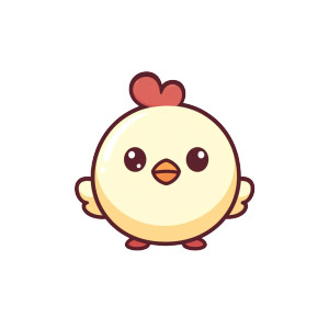 Cute Baby Chick Logo Vinyl Car Decal Sticker – Waterproof & UV-Resistant 4.0" Cute Baby Chick Logo Vinyl Car Decal Sticker – Waterproof & UV-Resistant 4.0"