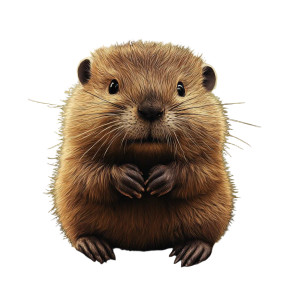 Cute Beaver Vinyl Car Decal Sticker – Waterproof & UV-Resistant 4.0" Cute Beaver Vinyl Car Decal Sticker – Waterproof & UV-Resistant 4.0"