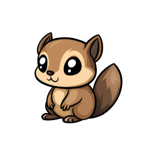 Cute Brown Cartoon Squirrel Vinyl Car Decal Sticker – Waterproof & UV-Resistant 4.0" Cute Brown Cartoon Squirrel Vinyl Car Decal Sticker – Waterproof & UV-Resistant 4.0"