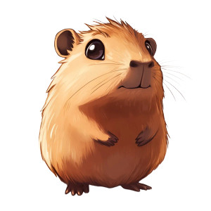 Cute Cartoon Capybara Vinyl Car Decal Sticker – Waterproof & UV-Resistant 4.0" Cute Cartoon Capybara Vinyl Car Decal Sticker – Waterproof & UV-Resistant 4.0"