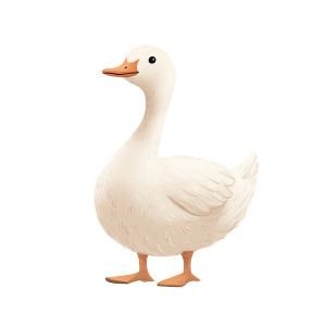 Cute Cartoon Goose Vinyl Car Decal Sticker – Waterproof & UV-Resistant 4.0" Cute Cartoon Goose Vinyl Car Decal Sticker – Waterproof & UV-Resistant 4.0"