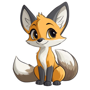 Cute Cartoon Island Fox Vinyl Car Decal Sticker – Waterproof & UV-Resistant 4.0" Cute Cartoon Island Fox Vinyl Car Decal Sticker – Waterproof & UV-Resistant 4.0"