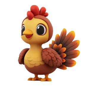 Cute Cartoon Turkey Roblox Vinyl Car Decal Sticker – Waterproof & UV-Resistant 4.0" Cute Cartoon Turkey Roblox Vinyl Car Decal Sticker – Waterproof & UV-Resistant 4.0"