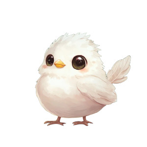Cute Chibi Bird Vinyl Car Decal Sticker – Waterproof & UV-Resistant 4.0" Cute Chibi Bird Vinyl Car Decal Sticker – Waterproof & UV-Resistant 4.0"