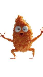 Cute Chicken Drumstick Dancing Vinyl Car Decal Sticker – Waterproof & UV-Resistant 4.0"