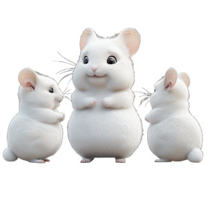 Cute Chubby Chinchilla 3D Vinyl Car Decal Sticker – Waterproof & UV-Resistant 4.0" Cute Chubby Chinchilla 3D Vinyl Car Decal Sticker – Waterproof & UV-Resistant 4.0"
