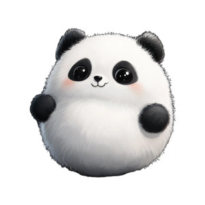 Cute Chubby Panda Vinyl Car Decal Sticker – Waterproof & UV-Resistant 4.0" Cute Chubby Panda Vinyl Car Decal Sticker – Waterproof & UV-Resistant 4.0"