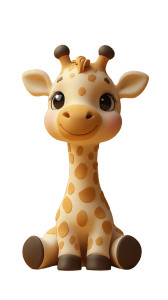 Cute Clay Giraffe Toy Vinyl Car Decal Sticker – Waterproof & UV-Resistant 4.0" Cute Clay Giraffe Toy Vinyl Car Decal Sticker – Waterproof & UV-Resistant 4.0"