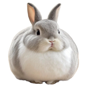 Cute Fat Rabbit Vinyl Car Decal Sticker – Waterproof & UV-Resistant 4.0" Cute Fat Rabbit Vinyl Car Decal Sticker – Waterproof & UV-Resistant 4.0"