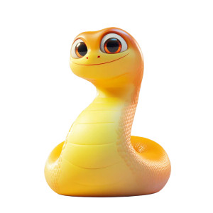 Cute Fat Snake Pixar Vinyl Car Decal Sticker – Waterproof & UV-Resistant 4.0" Cute Fat Snake Pixar Vinyl Car Decal Sticker – Waterproof & UV-Resistant 4.0"
