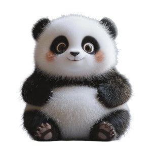 Cute Fluffy Panda Tummy Vinyl Car Decal Sticker – Waterproof & UV-Resistant 4.0" Cute Fluffy Panda Tummy Vinyl Car Decal Sticker – Waterproof & UV-Resistant 4.0"