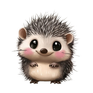 Cute Hedgehog Cartoon Vinyl Car Decal Sticker – Waterproof & UV-Resistant 4.0" Cute Hedgehog Cartoon Vinyl Car Decal Sticker – Waterproof & UV-Resistant 4.0"
