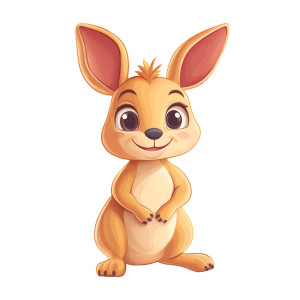 Cute Kangaroo Mascot Vinyl Car Decal Sticker – Waterproof & UV-Resistant 4.0" Cute Kangaroo Mascot Vinyl Car Decal Sticker – Waterproof & UV-Resistant 4.0"