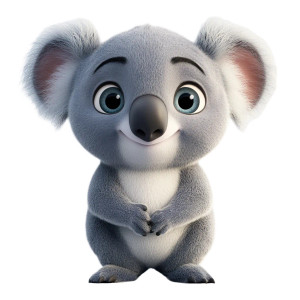 Cute Koala Cartoon 3D Vinyl Car Decal Sticker – Waterproof & UV-Resistant 4.0" Cute Koala Cartoon 3D Vinyl Car Decal Sticker – Waterproof & UV-Resistant 4.0"