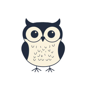 Cute Minimal Owl Vinyl Car Decal Sticker – Waterproof & UV-Resistant 4.0" Cute Minimal Owl Vinyl Car Decal Sticker – Waterproof & UV-Resistant 4.0"