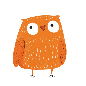 Cute Orange Owl Clipart Vinyl Car Decal Sticker – Waterproof & UV-Resistant 4.0" Cute Orange Owl Clipart Vinyl Car Decal Sticker – Waterproof & UV-Resistant 4.0"
