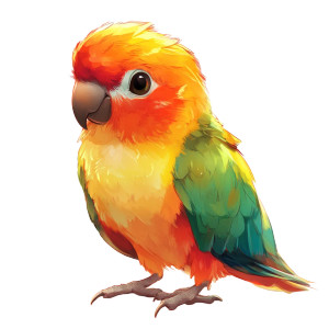 Cute Parrot Profile Vinyl Car Decal Sticker – Waterproof & UV-Resistant 4.0" Cute Parrot Profile Vinyl Car Decal Sticker – Waterproof & UV-Resistant 4.0"