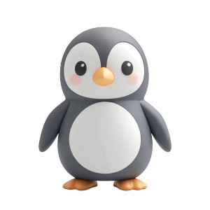 Cute Penguin Clay Render Vinyl Car Decal Sticker – Waterproof & UV-Resistant 4.0" Cute Penguin Clay Render Vinyl Car Decal Sticker – Waterproof & UV-Resistant 4.0"