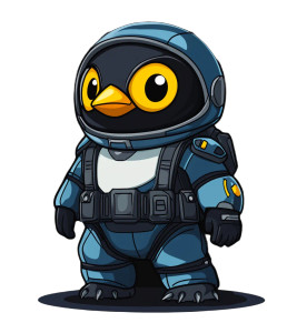 Cute Penguin Spacesuit Chibi Vinyl Car Decal Sticker – Waterproof & UV-Resistant 4.0" Cute Penguin Spacesuit Chibi Vinyl Car Decal Sticker – Waterproof & UV-Resistant 4.0"