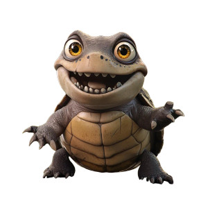 Cute Pixar Mischievous Turtle Vinyl Car Decal Sticker – Waterproof & UV-Resistant 4.0" Cute Pixar Mischievous Turtle Vinyl Car Decal Sticker – Waterproof & UV-Resistant 4.0"