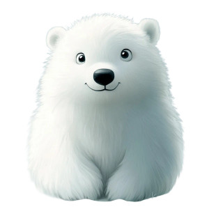 Cute Polar Bear Vinyl Car Decal Sticker – Waterproof & UV-Resistant 4.0" Cute Polar Bear Vinyl Car Decal Sticker – Waterproof & UV-Resistant 4.0"