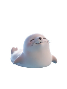 Cute Seal Ice Smile Vinyl Car Decal Sticker – Waterproof & UV-Resistant 4.0" Cute Seal Ice Smile Vinyl Car Decal Sticker – Waterproof & UV-Resistant 4.0"