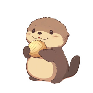 Cute Sea Otter Anime Shell Vinyl Car Decal Sticker – Waterproof & UV-Resistant 4.0" Cute Sea Otter Anime Shell Vinyl Car Decal Sticker – Waterproof & UV-Resistant 4.0"