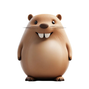 Cute Silly Groundhog Vinyl Car Decal Sticker – Waterproof & UV-Resistant 4.0" Cute Silly Groundhog Vinyl Car Decal Sticker – Waterproof & UV-Resistant 4.0"