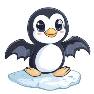 Cute Vampire Penguin Anime Vinyl Car Decal Sticker – Waterproof & UV-Resistant 4.0" Cute Vampire Penguin Anime Vinyl Car Decal Sticker – Waterproof & UV-Resistant 4.0"