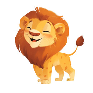 Cute Walking Lion Vinyl Car Decal Sticker – Waterproof & UV-Resistant 4.0" Cute Walking Lion Vinyl Car Decal Sticker – Waterproof & UV-Resistant 4.0"