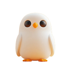 Cute White Owl Clay Vinyl Car Decal Sticker – Waterproof & UV-Resistant 4.0" Cute White Owl Clay Vinyl Car Decal Sticker – Waterproof & UV-Resistant 4.0"