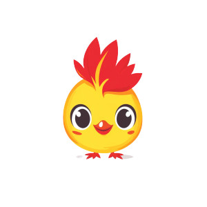 Cute Yellow Chick Logo Vinyl Car Decal Sticker – Waterproof & UV-Resistant 4.0" Cute Yellow Chick Logo Vinyl Car Decal Sticker – Waterproof & UV-Resistant 4.0"