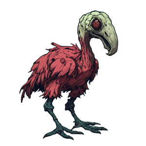 Darkest Dungeon Carnivorous Dodos Vinyl Car Decal Sticker – Waterproof & UV-Resistant 4.0"