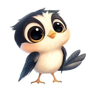 Disney Swallow Emoji Vinyl Car Decal Sticker – Waterproof & UV-Resistant 4.0"