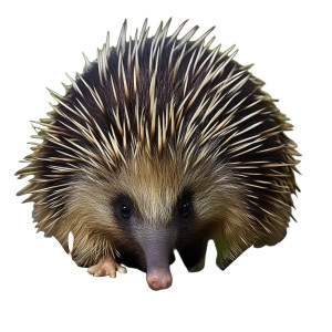 Echidna Style Raw Vinyl Car Decal Sticker – Waterproof & UV-Resistant 4.0" Echidna Style Raw Vinyl Car Decal Sticker – Waterproof & UV-Resistant 4.0"