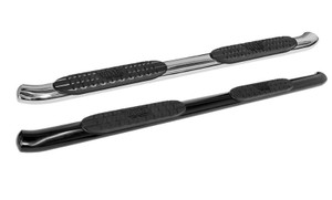 Upgrade Your 2019-2023 Ford Ranger with Westin PRO TRAXX  Nerf Bar | 4 Inch Oval Bent, Black, Rocker Panel Mount