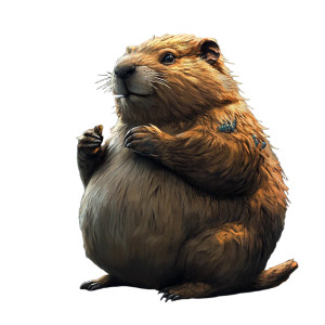 Fat Beaver Smoking Joint Vinyl Car Decal Sticker – Waterproof & UV-Resistant 4.0" Fat Beaver Smoking Joint Vinyl Car Decal Sticker – Waterproof & UV-Resistant 4.0"