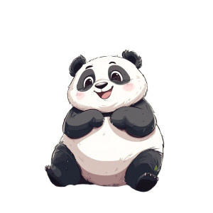 Fat Cute Panda Expressions Vinyl Car Decal Sticker – Waterproof & UV-Resistant 4.0" Fat Cute Panda Expressions Vinyl Car Decal Sticker – Waterproof & UV-Resistant 4.0"